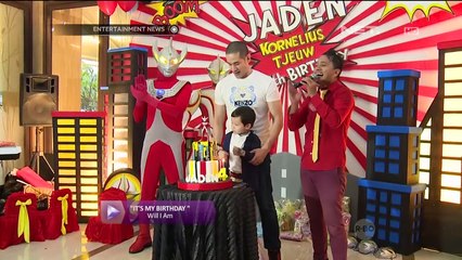 Okan Rayakan Ulang Tahun Jaden ke 4