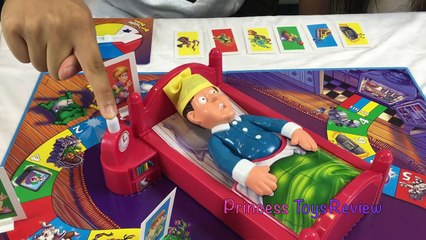 Dont Wake Daddy Family Fun Games For Kids Egg Surprise Disney Junior Minnie Princess ToyReview