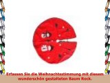 90cm Weihnachtsbaum Rock 2 Schneemann Muster Applique Hause Urlaub Dekor