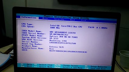 Bilgisayara format atmadan önce bios boot ayarları yapılması
