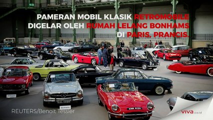 Tank Vintage Meriahkan Pameran Retromobile