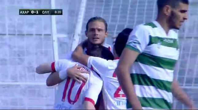 0-1 Το Εντυπωσιακό γκολ του Γκιγιόμ Ζιλέτ - Αχαρναϊκός 0-1 Ολυμπιακός - 25.10.2017