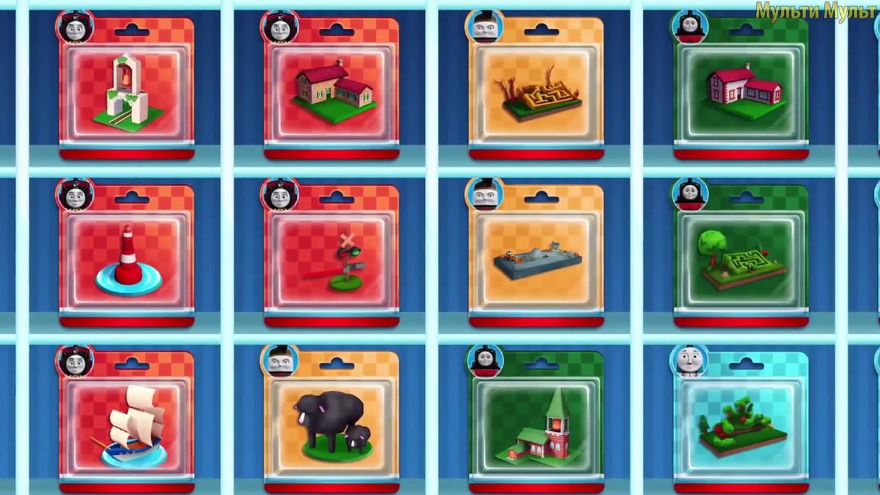 Thomas and Friends: Magical Tracks - Kids Train Set Unlock All Train -  James Train- Game for Kids #3 – Видео Dailymotion