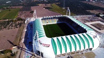 Akhisar'ın yeni stadına hibrit çim