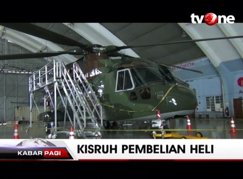 Kisruh Pembelian Heli Agusta Westland 101