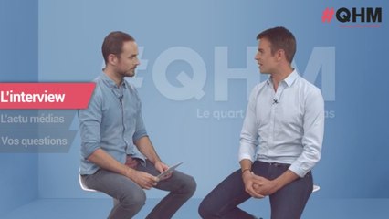 Dans #QHM, Jean-Baptiste Marteau parle de "L'émission politique", de Laurence Ferrari et des JT de France 2