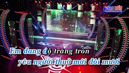 [Karaoke] Đắp Mộ Cuộc Tình - Randy ft Lê Sang