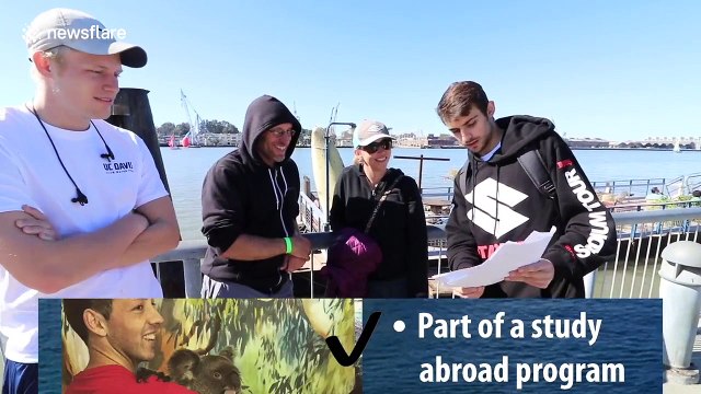 Youtuber pranks friend who went to Australia