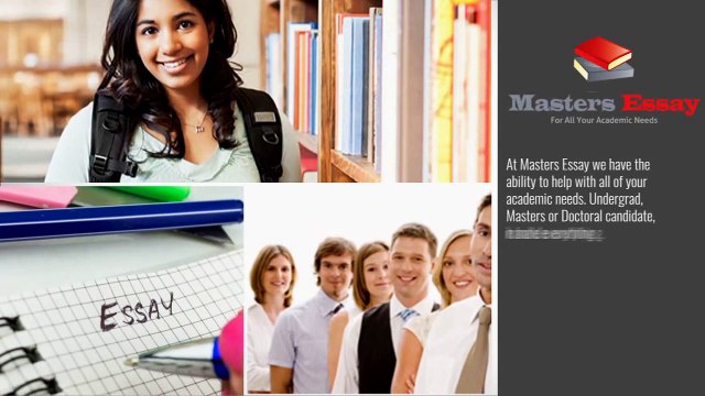 Masters Essay For All Your Academic Needs 647-436-7280