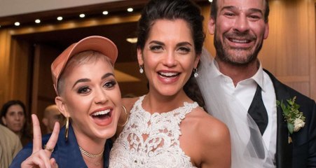 La chanteuse Katy Perry s'incruste à un mariage après un concert