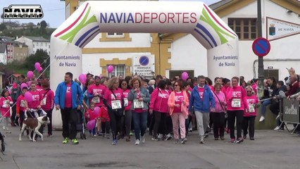 Iª CARRERA-MARCHA CONTRA EL CANCER DE MAMA EN NAVIA 2017