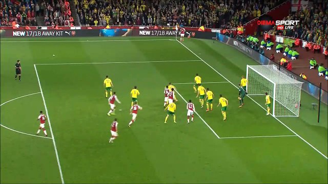2-1 Edward Nketiah Goal England Football League Cup Round 4 - 24.10.2017 Arsenal 2-1 Norwich City