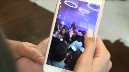 Couple 'Walking on Air' After Katy Perry Crashes Wedding