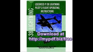 Lockheed P-38 Lightning Pilot's Flight Manual