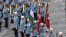 Cumhurbaşkanı Erdoğan, Özbekistan Cumhurbaşkanı Mirziyoyev’i Resmi Tören İle Karşıladı