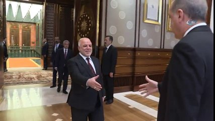Cumhurbaşkanı Erdoğan, Irak Başbakanı İbadi’yi Kabul Etti