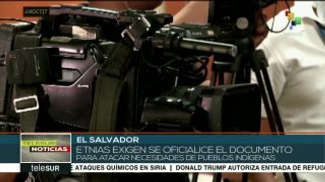 El Salvador: etnias elaboran el Plan Nacional de Pueblos Indígenas