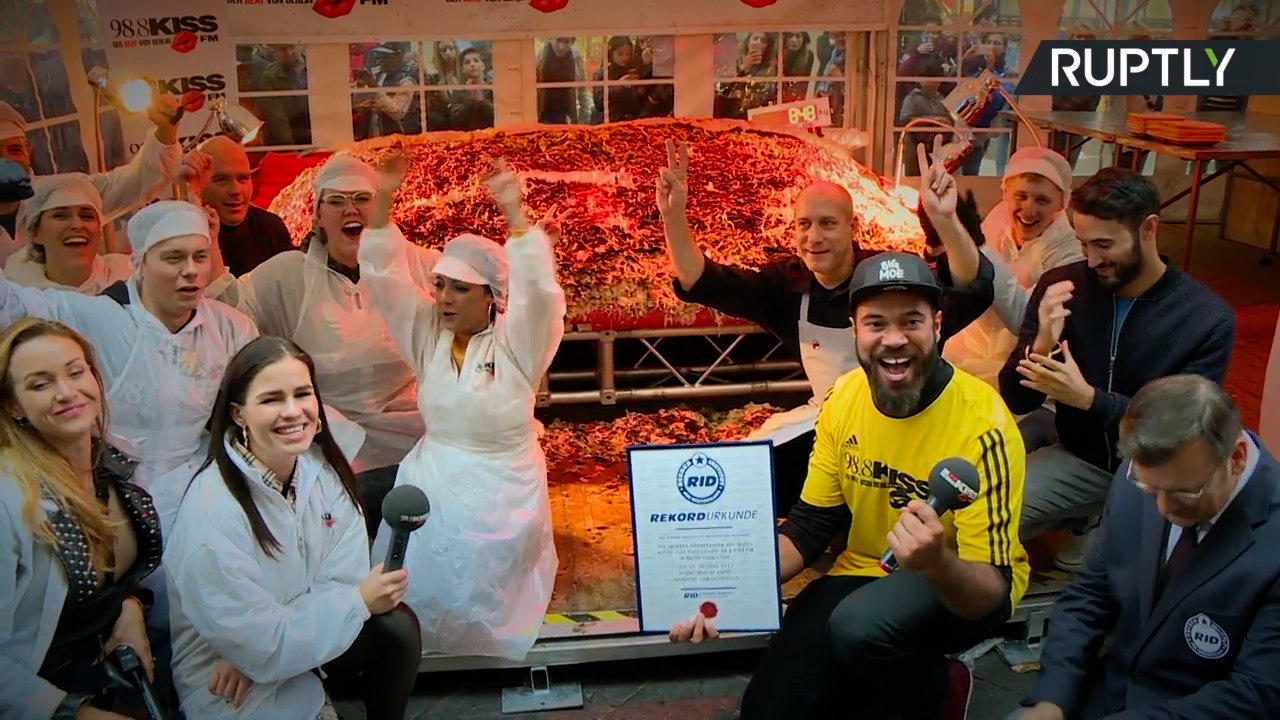 Berlín bate el récord con el kebab más grande del mundo