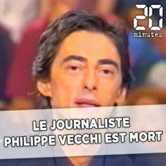 Le journaliste Philippe Vecchi est mort
