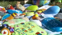 Strangers Comfort Grieving Mother With Painted Rocks
