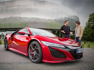 Franck Lagorce au volant de la Honda NSX (diaporama vidéo)