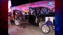 Un hombre quedó herido y atrapado dentro de una camioneta en el norte de Guayaquil