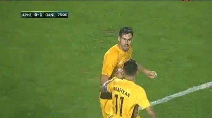 1-1 Giannis Pasas Goal  - Aris 1-1 Panionios 25.10.2017