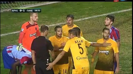 Aris 1-2 Panionios - Highlights  25.10.2017