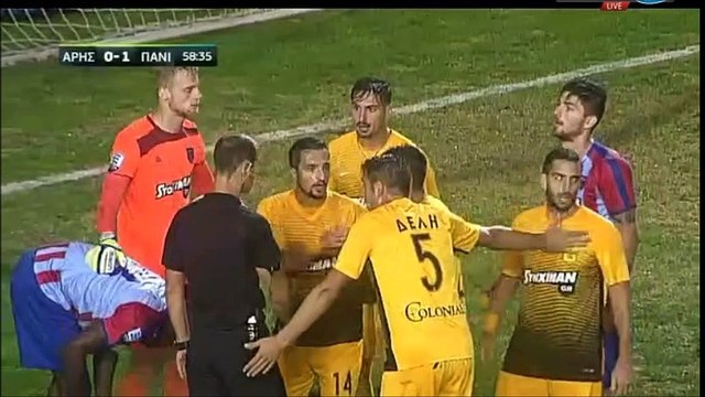 Aris 1-2 Panionios - Highlights 25.10.2017