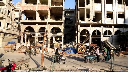 Los niños sirios de Guta, desnutrición a pan y agua