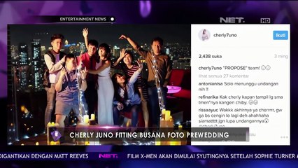 Cheryl Juno Fitting Baju Prewedding