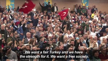 Erdogan opponent launches new political party in Turkey