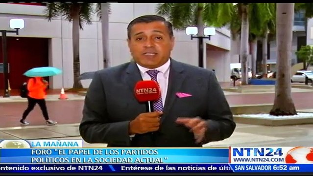 Expresidentes y líderes regionales participan en foro ‘El papel de los partidos políticos en la sociedad actual’ en Miam