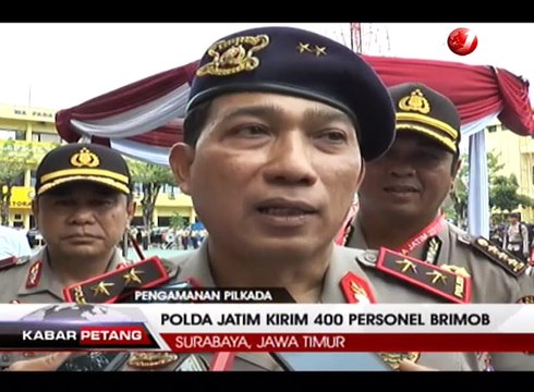 Polda Jatim dan Jateng Kirim 800 Brimob untuk Pilkada DKI
