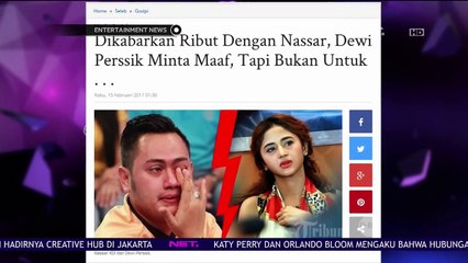 Pertikaian Dewi Persik dan Nassar Saat ini Sudah Membaik