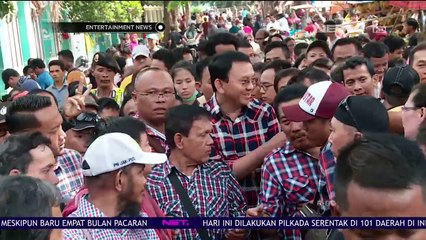 Kegiatan Menarik ke - 3 Calon Gubernur dan Wakil Gubernur Jakarta