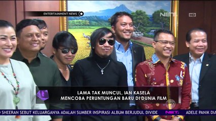 Ian Kasela Mencoba Peruntungan Baru di Dunia Film