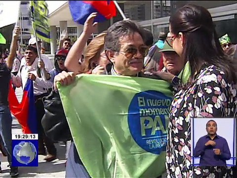 Asambleístas de AP piden acción de protección en contra designación de Vicepresidenta encargada