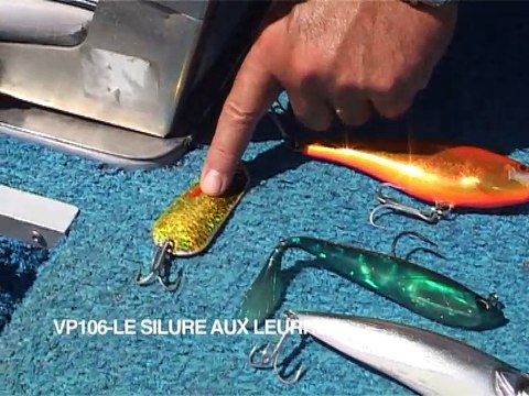 Le silure aux leurres