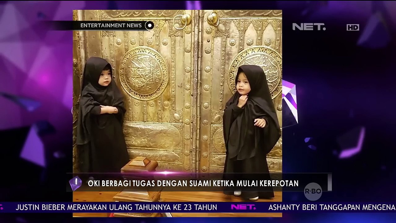 Pengalaman Umroh Oki Setiana Dewi Membawa Kedua Anaknya