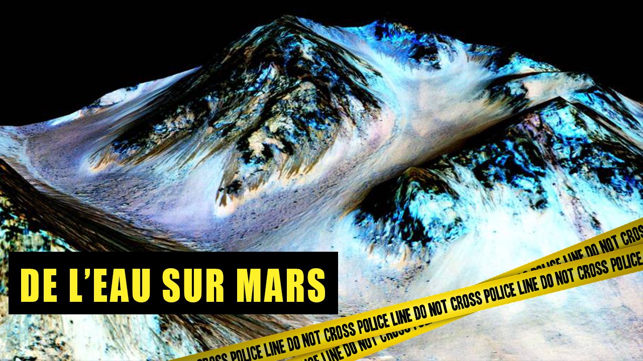 De l'eau sur la planète Mars / Découverte scientifique