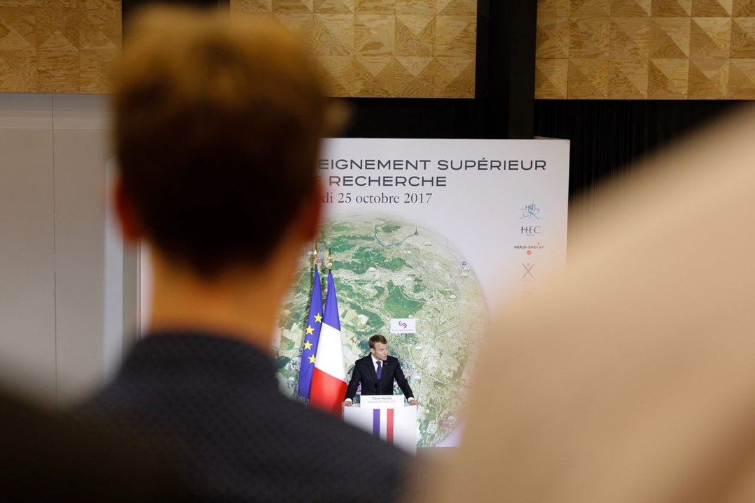 Discours du président de la République, Emmanue...