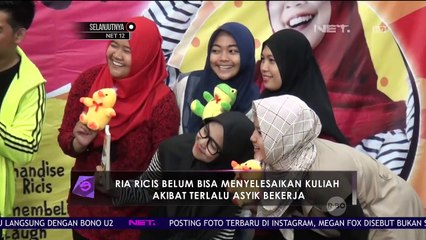 Sibuk Berkarir di Dunia Entertain, Kuliah Ria Ricis Tersendat