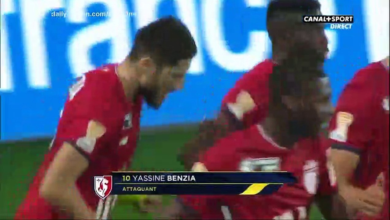 Le BUT de Yassine Benzia vs Valenciennes