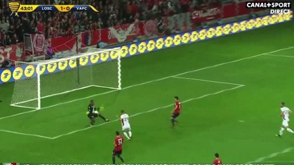 1-1 Jordan Pierre Charles Goal HD - Lille 1-1 Valenciennes 25.10.2017