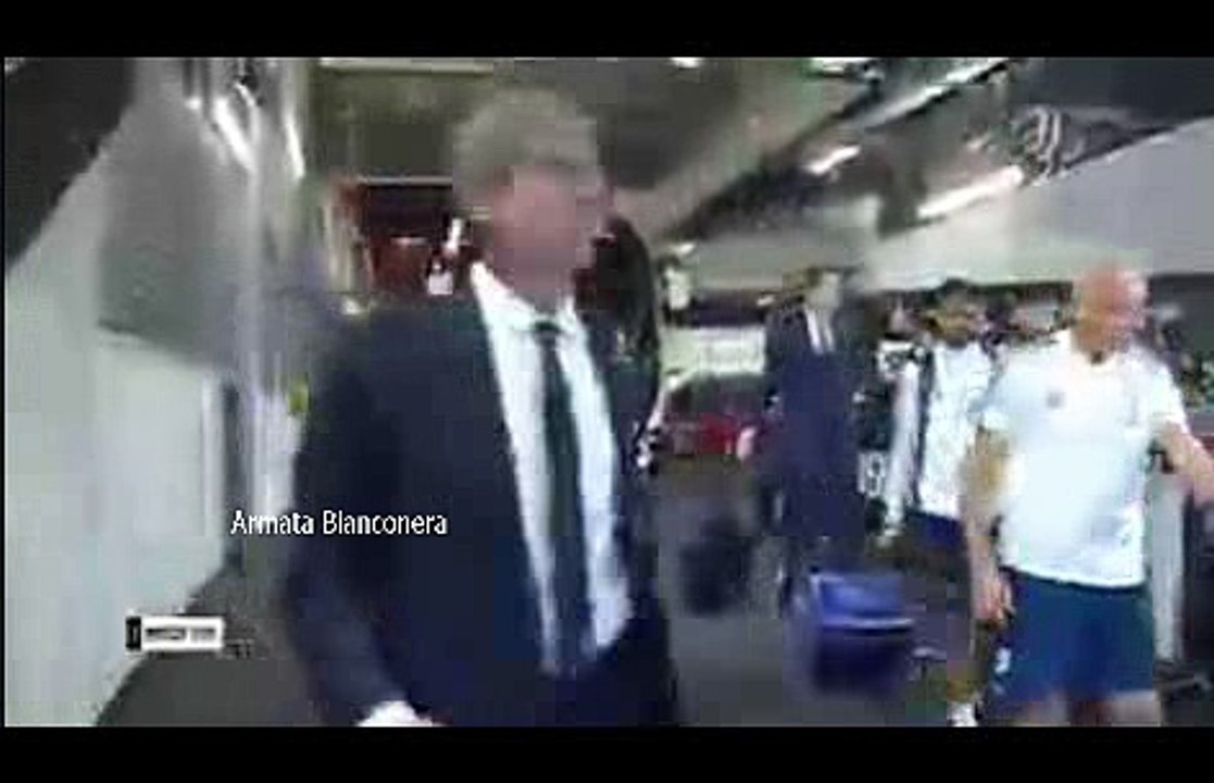 L'arrivo della squadra all'Allianz Stadium. #JuveSpal.