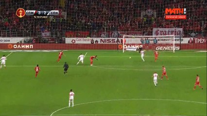 3-2 Magomed Guguyev Goal Russia  Kubok  Round 6 - 25.10.2017 Spartak Moscow 3-2 Spartak Nalchik