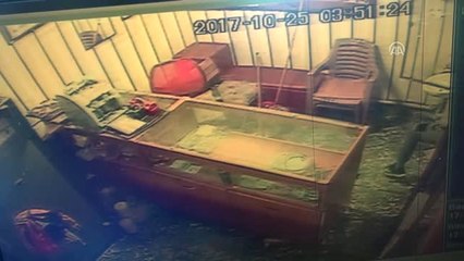 Kuyumcudan Hırsızlık Anı Güvenlik Kamerasında