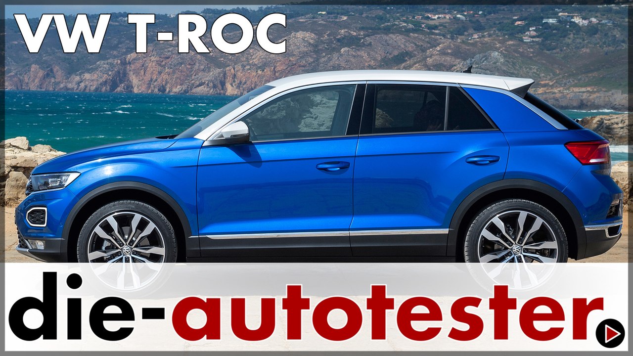 VW T-ROC 2017 - Test & Fahrbericht mit dem kleinen Volkswagendem SUV