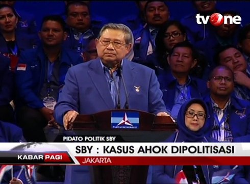 SBY Kasus Ahok Dipolitisasi dan Bergeser dari Isu Aslinya